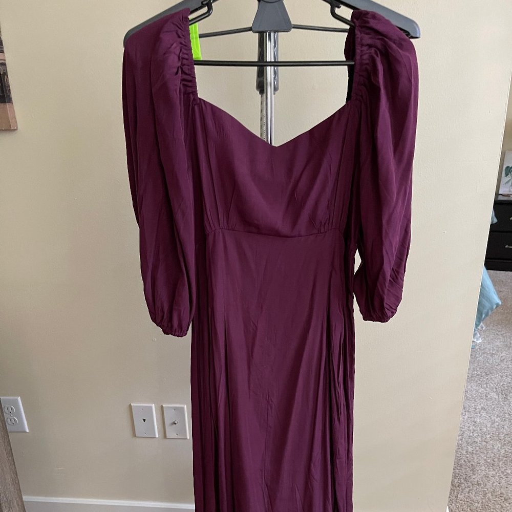 Purple Maxi Dress